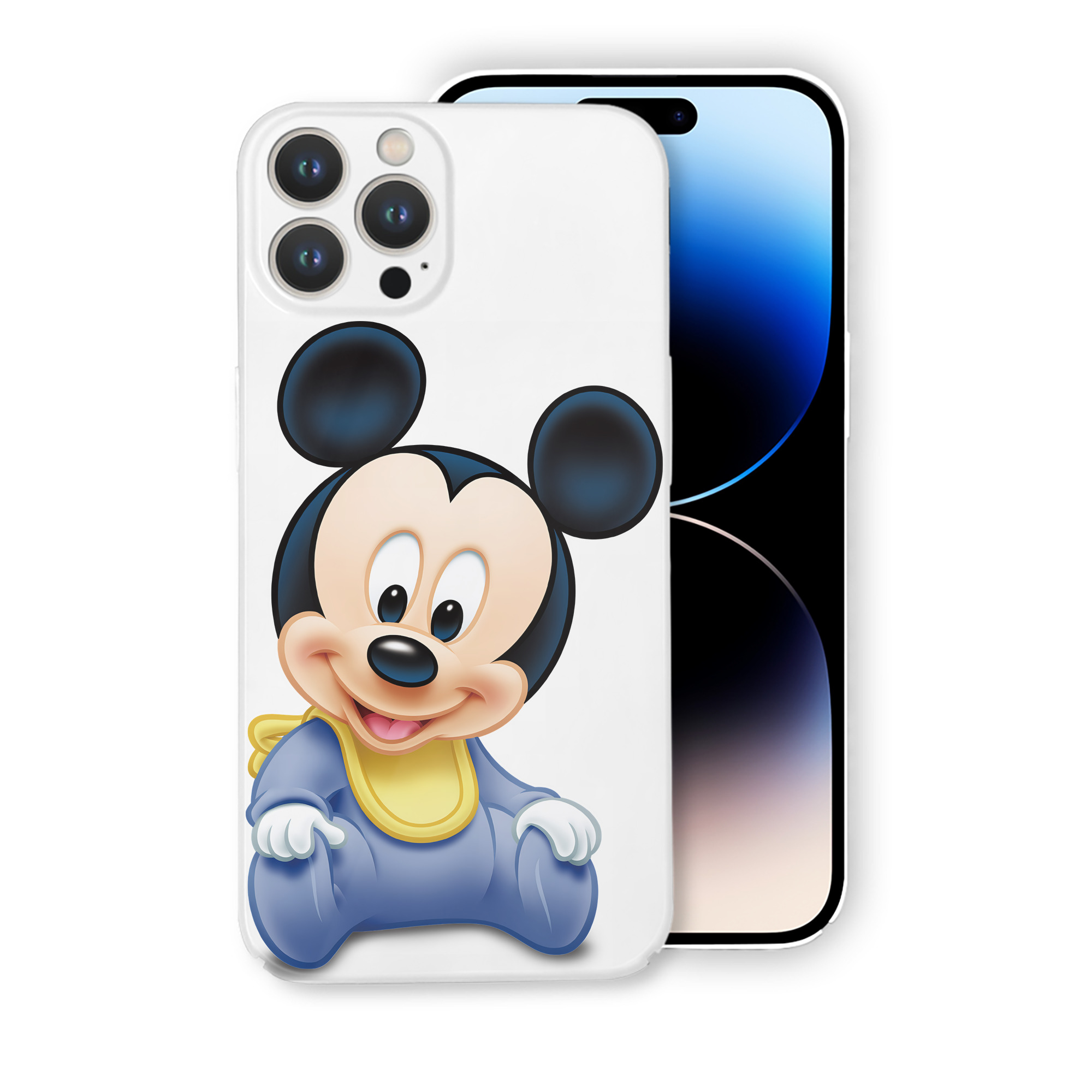 （画像用） ミッキーマウス Mickey Mouse 【iPhone 14シリーズ対応】ハードケース